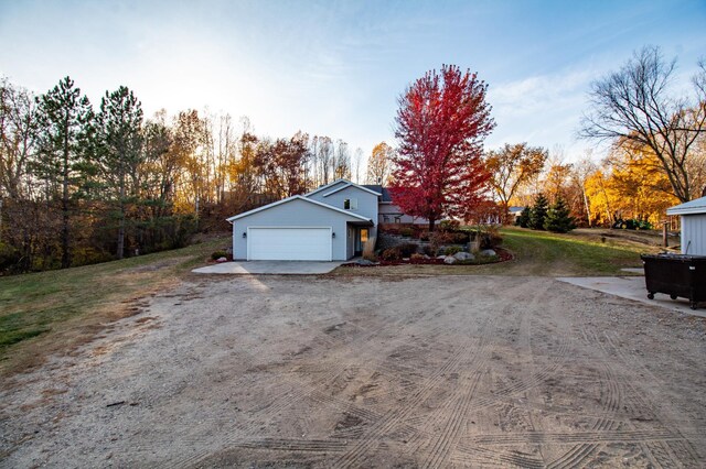 view of property exterior