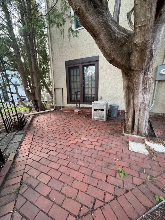 view of patio / terrace with french doors