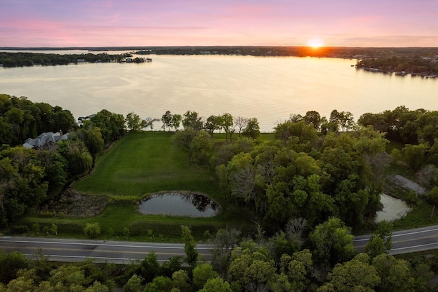 555 Bushaway Rd, Wayzata, MN 55391 - aerial view of a nearby body of water