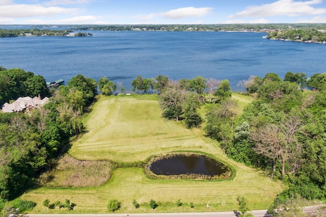 555 Bushaway Rd, Wayzata, MN 55391 - aerial view of a large body of water