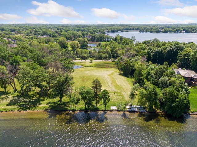 555 Bushaway Rd, Wayzata, MN 55391 - bird's eye view of a nearby body of water