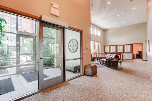 view of community lobby