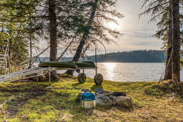 property view of water