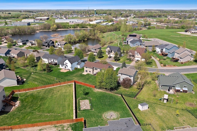 214 15th Ave SE, Lonsdale, MN 55046 - aerial view of property's location featuring a large body of water and nearby suburban area