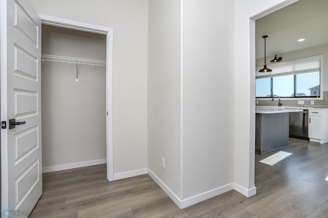 view of closet