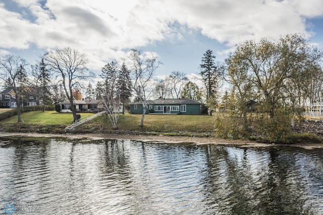 property view of water