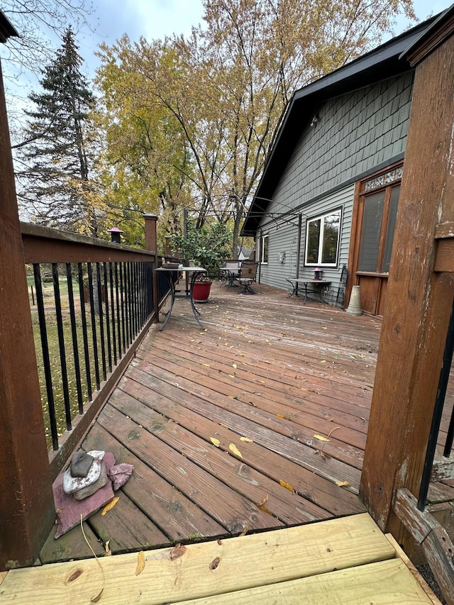 view of deck