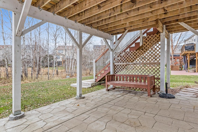 view of patio / terrace