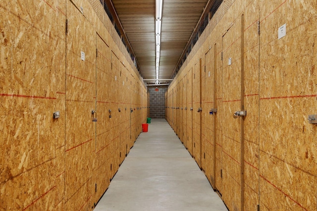 view of storage