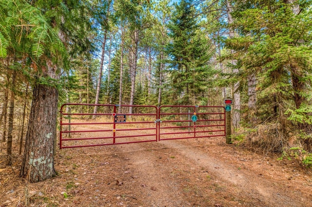 view of gate