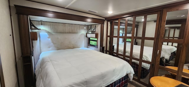 3736 Silent Springs Ct, Webb Lake, WI 54830 - bedroom featuring visible vents