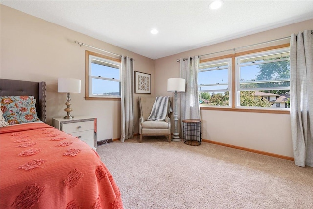 3315 Upper 143rd St W, Rosemount, MN 55068 - carpeted bedroom with baseboards and recessed lighting