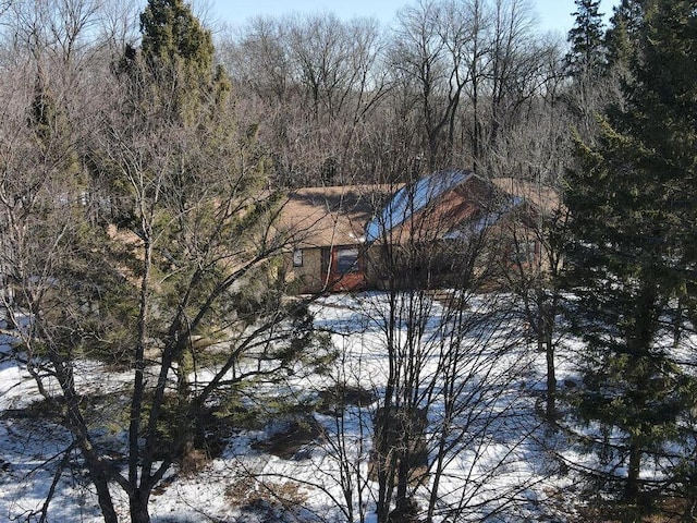 view of water feature