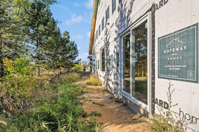 view of side of home