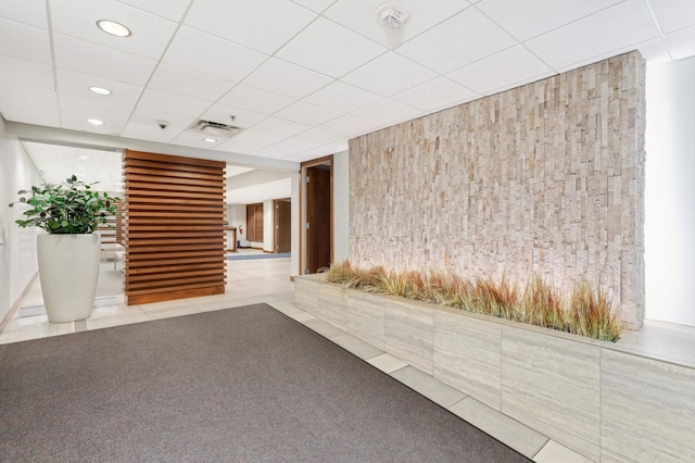 view of community lobby