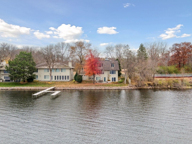 property view of water