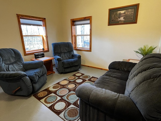 view of living room