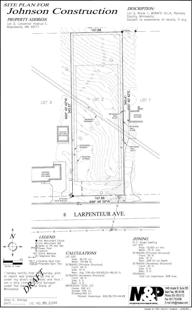 Listing photo 2 for XXXX Larpenteur Avenue E, Maplewood MN 55117