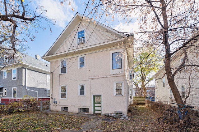 view of rear view of property