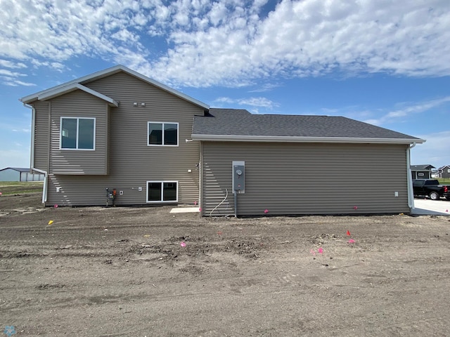 1312 Southview Dr SW, Glyndon, MN 56547 - rear view of property with a shingled roof
