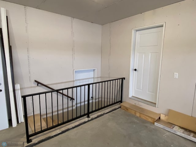 1312 Southview Dr SW, Glyndon, MN 56547 - interior space with concrete flooring