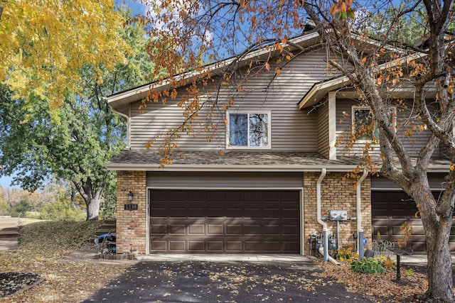 view of home's exterior featuring a garage