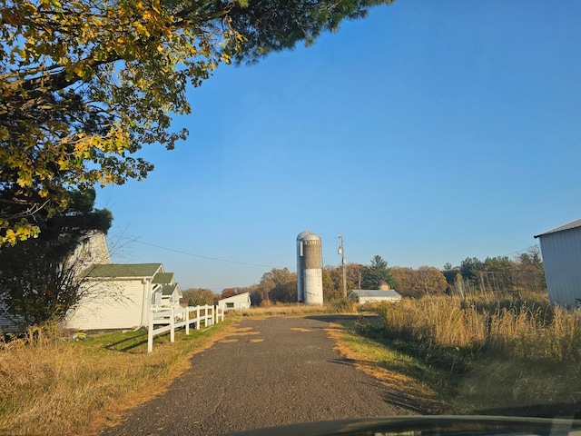 view of road