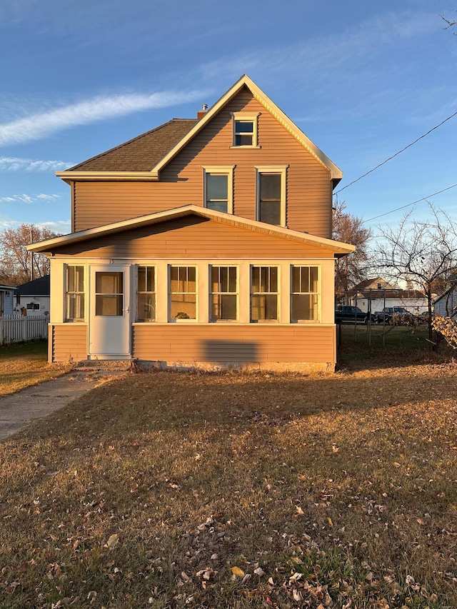 view of property exterior