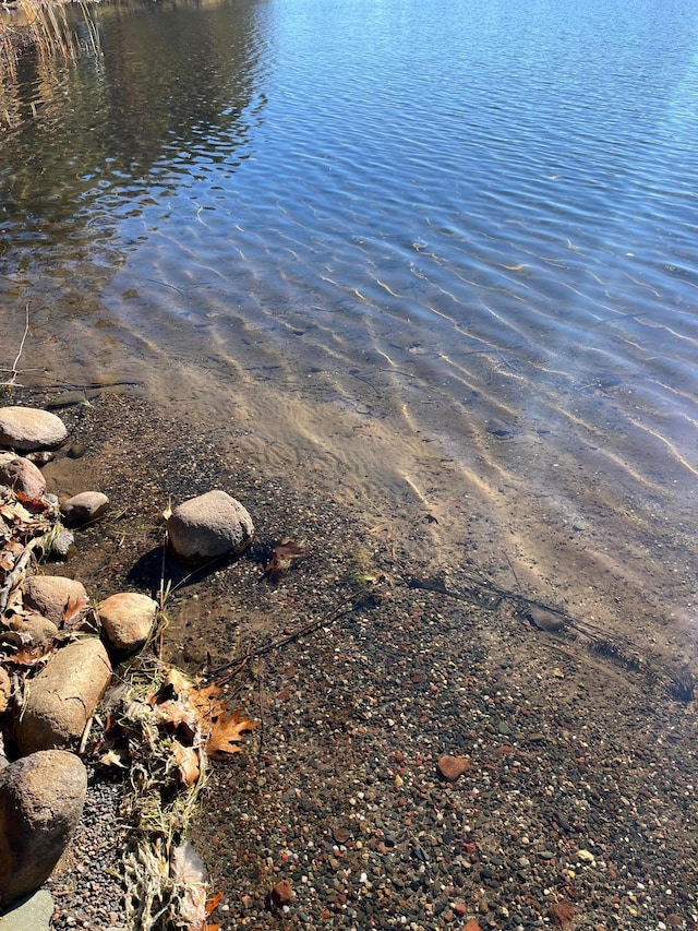 view of water feature