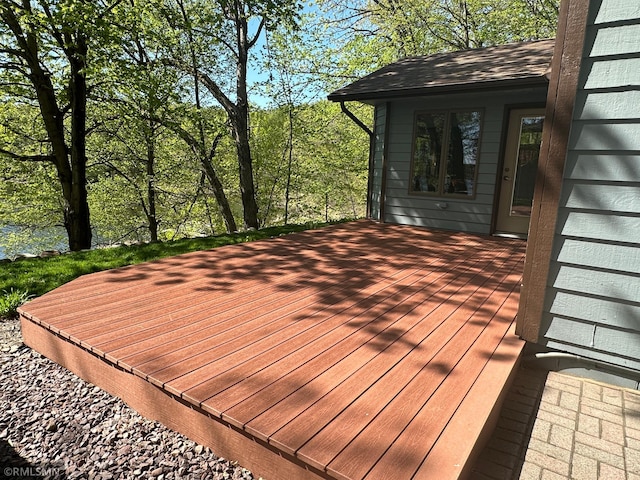 8834 Bishop Ave NW, Maple Lake, MN 55358 - view of deck