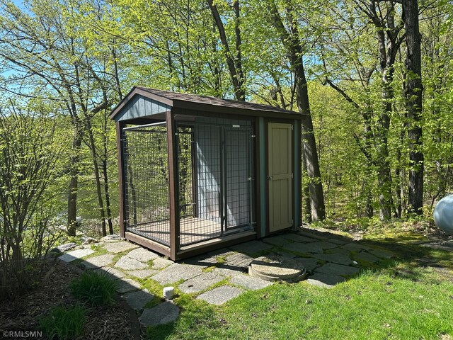 8834 Bishop Ave NW, Maple Lake, MN 55358 - view of outdoor structure with an exterior structure and an outbuilding