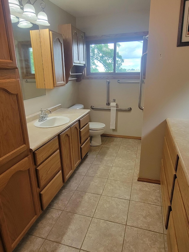 5330 500th St, Kenyon Twp, MN 55946 - full bathroom featuring vanity and tile patterned floors
