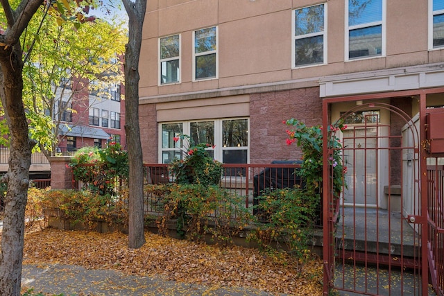 view of rear view of property