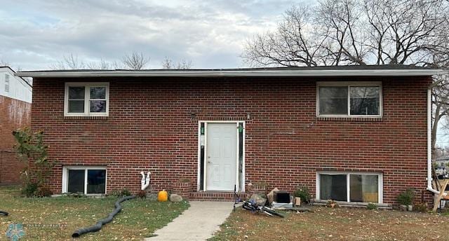 view of rear view of property