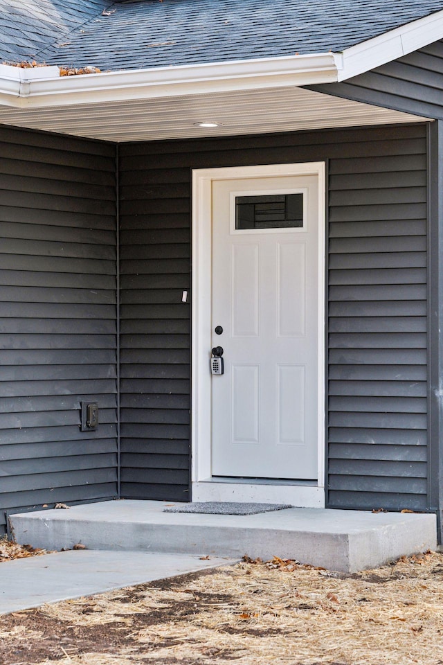 view of entrance to property