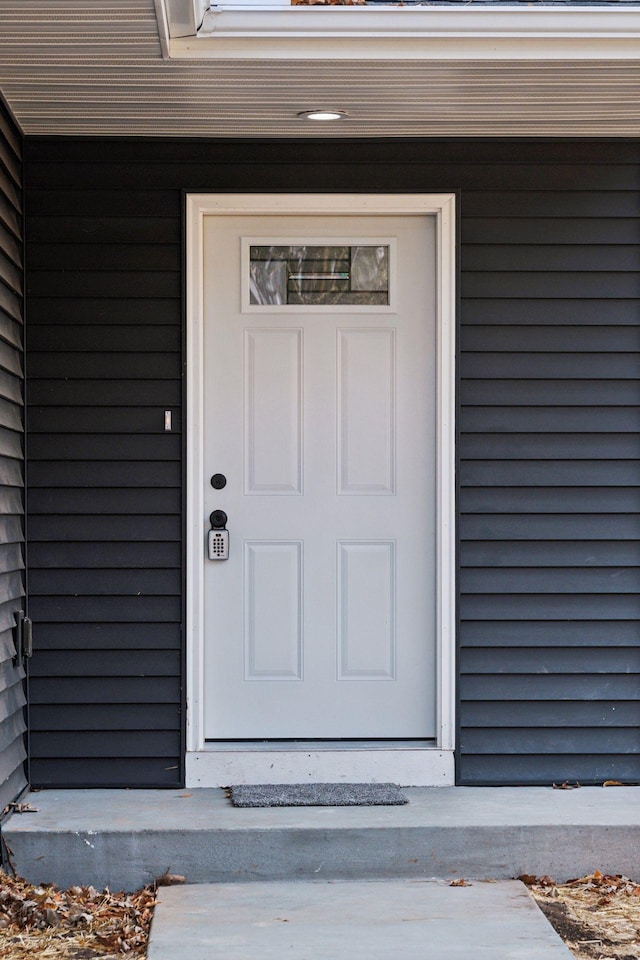 view of property entrance