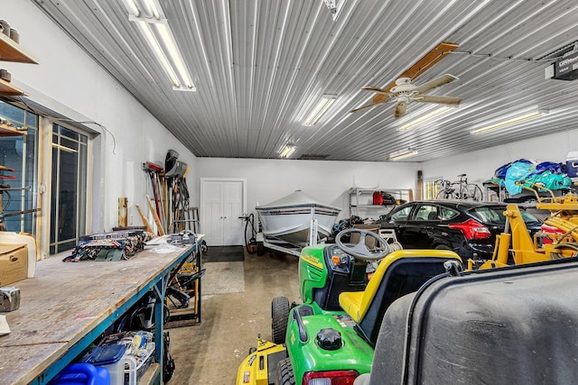 16568 Maplewood Rd, Wakefield Twp, MN 56320 - garage with a workshop area