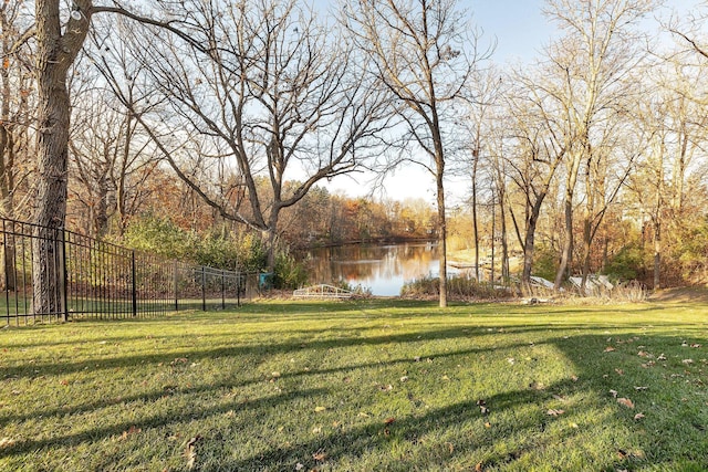 16568 Maplewood Rd, Wakefield Twp, MN 56320 - view of yard with a water view