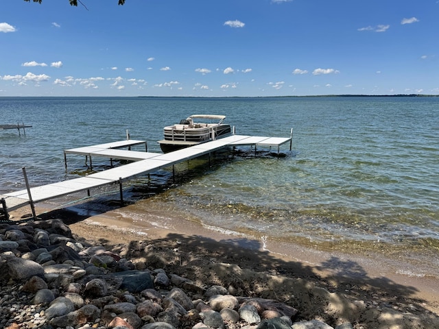 145 Bay View Rd, Ottertail, MN 56571 - dock featuring a water view