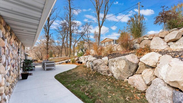 11470 Forada Beach Rd SE, Alexandria, MN 56308 - view of yard with a patio