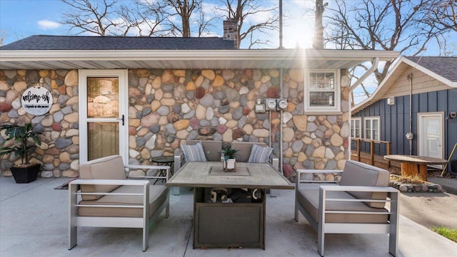 11470 Forada Beach Rd SE, Alexandria, MN 56308 - view of patio / terrace featuring outdoor lounge area