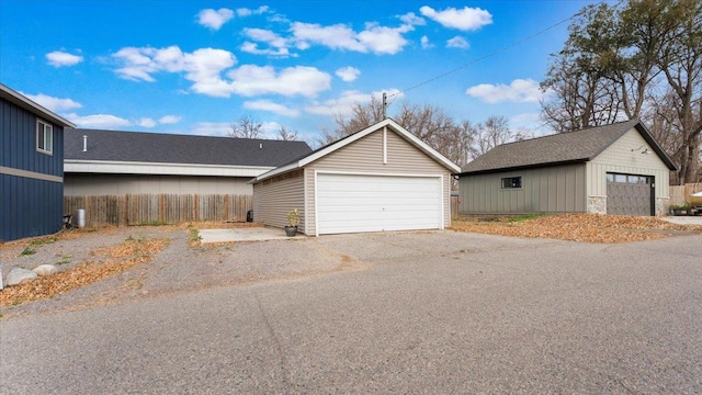 11470 Forada Beach Rd SE, Alexandria, MN 56308 - detached garage with fence