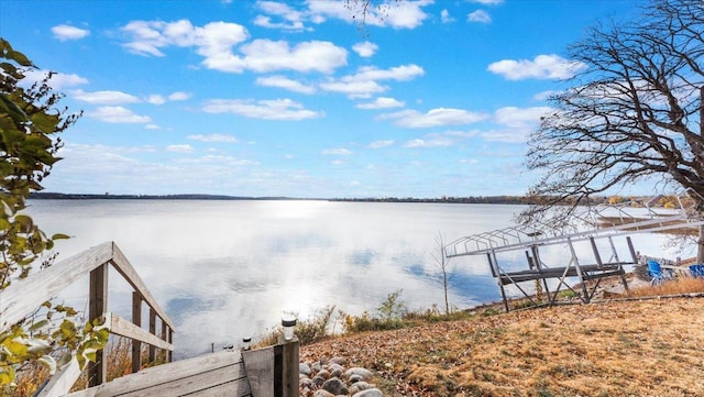 11470 Forada Beach Rd SE, Alexandria, MN 56308 - view of dock with a water view