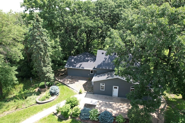 aerial view