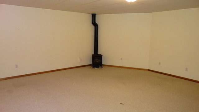 empty room featuring carpet floors