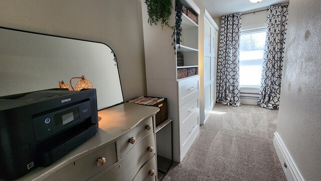 interior space with carpet