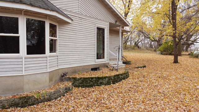 view of property exterior