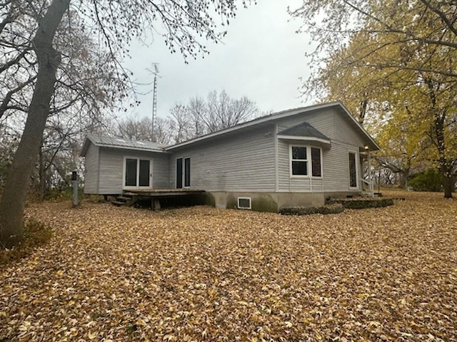 view of rear view of house