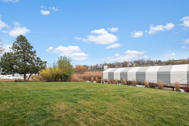 4637 Carlow Rd, Mound, MN 55364 - view of grassy yard with an outbuilding