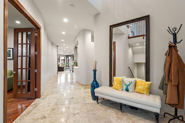 4637 Carlow Rd, Mound, MN 55364 - hallway with recessed lighting and baseboards